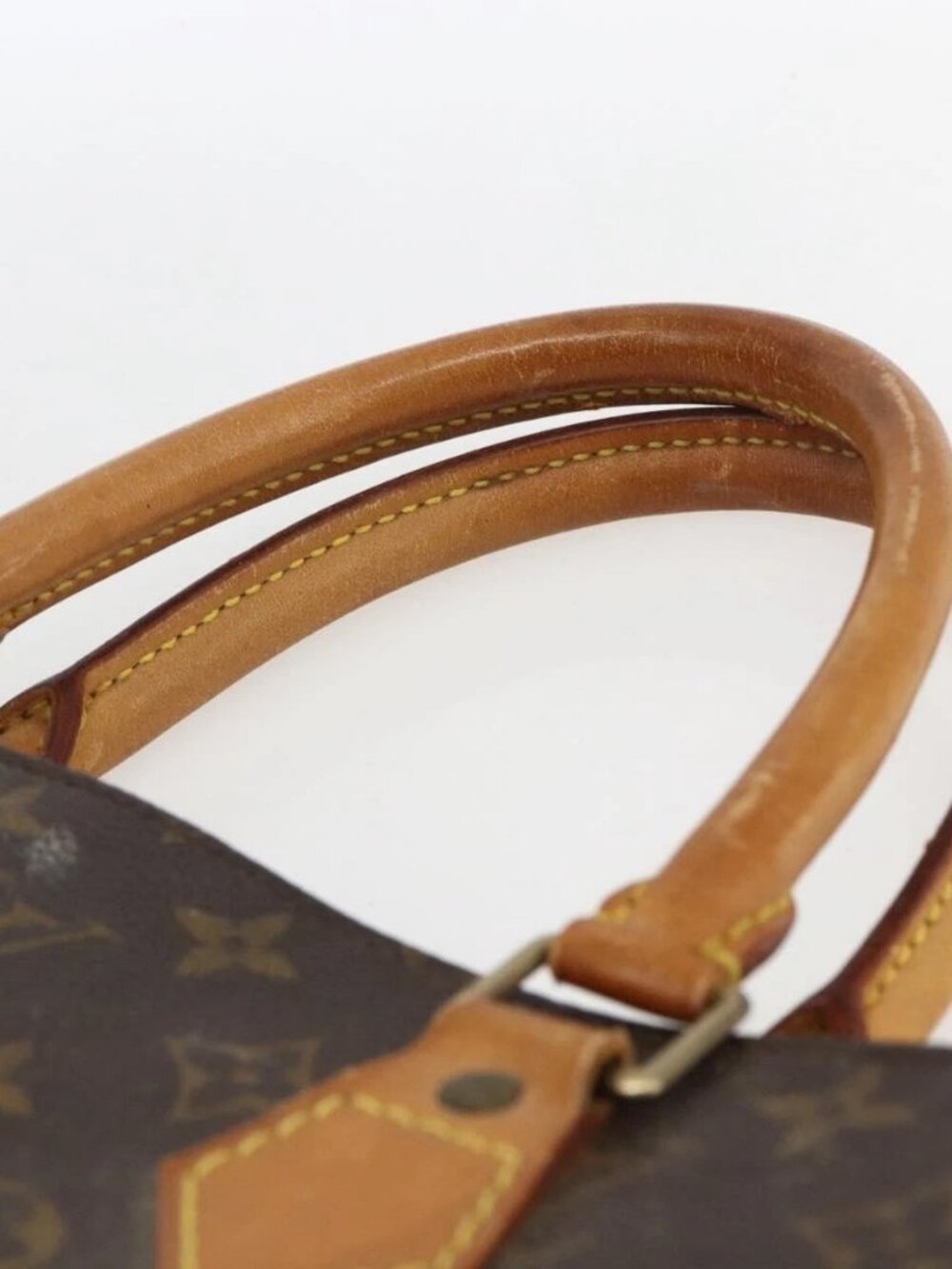 LOUIS VUITTON Monogram Sac Plat Hand Bag M51140 LV Auth bs33031 - Picture 9 of 16